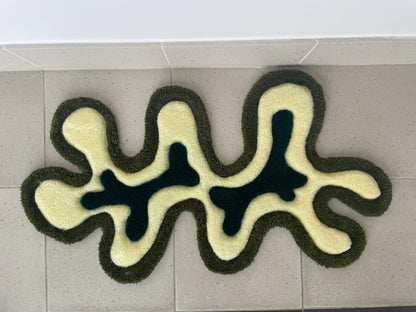 Abstract rug - fits any interior.