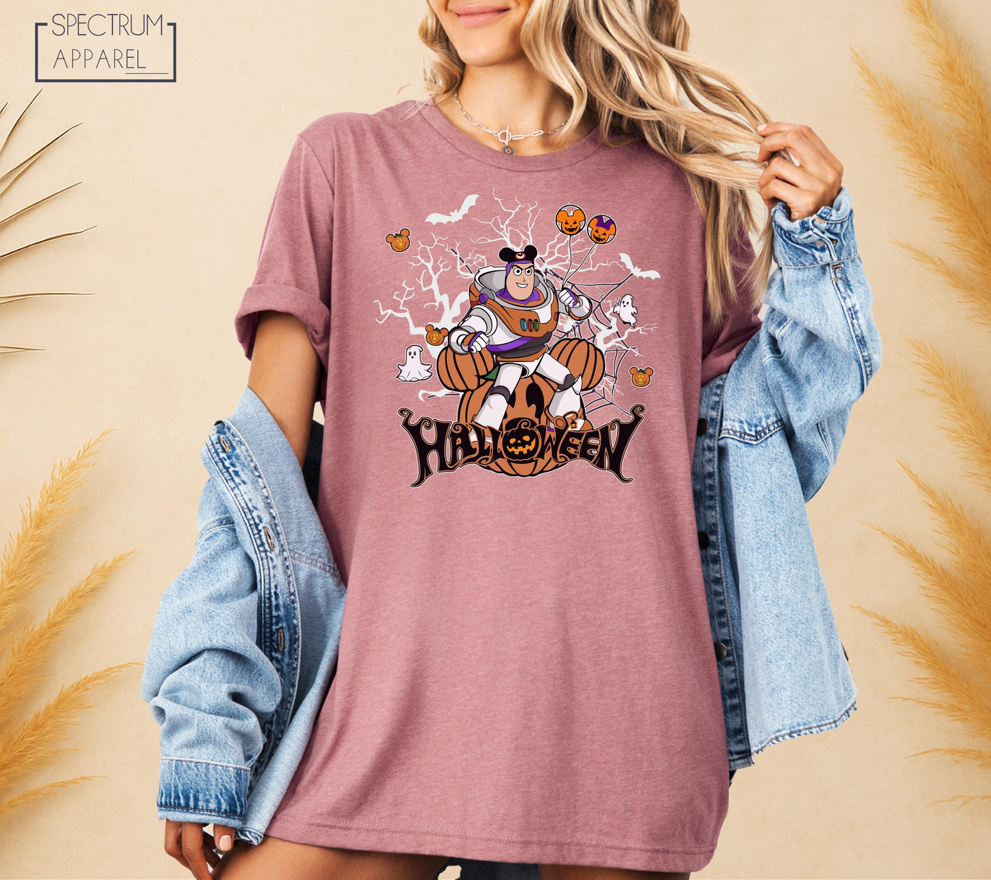 Halloween Buzz T-Shirt, Space Ranger Halloween T-Shirt, Halloween Toy Story Tee, Buzz Pumpkin Ghost Tee, Spooky Season Space Ranger Shirt