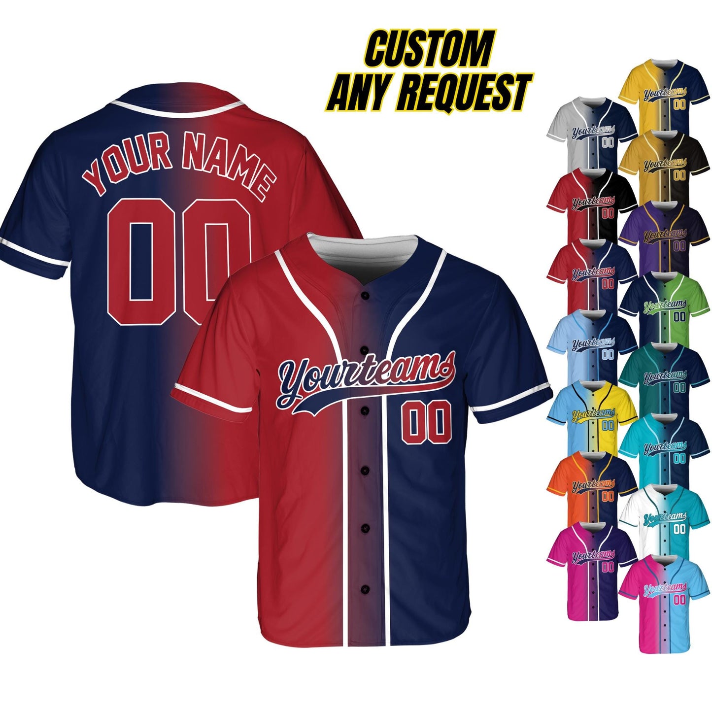 Personalized Team Name And Number Baseball Jersey,Custom Baseball Jersey Shirt,Baseball Jersey Uniform For Baseball Fans Baseball Lovers B19