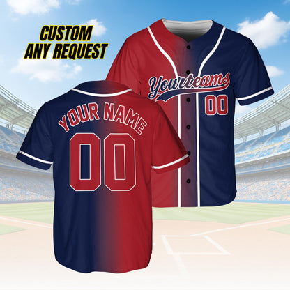 Personalized Team Name And Number Baseball Jersey,Custom Baseball Jersey Shirt,Baseball Jersey Uniform For Baseball Fans Baseball Lovers B19