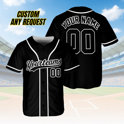 Personalized Team Name And Number Baseball Jersey,Custom Baseball Jersey Shirt,Baseball Jersey Uniform For Baseball Fans Baseball Lovers B18