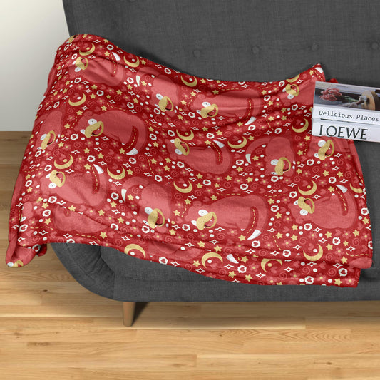 Mimikyu Fleece Blanket Home Decor Throw Blanket Cute Baby Blanket Mimikyu Blanket Gifts