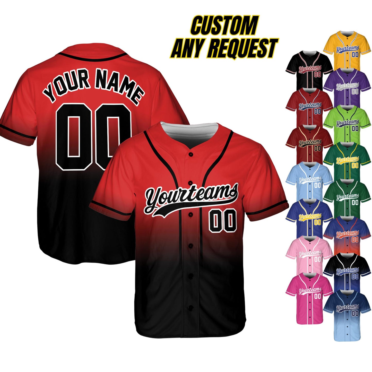 Personalized Team Name And Number Baseball Jersey,Custom Baseball Jersey Shirt,Baseball Jersey Uniform For Baseball Fans Baseball Lovers B18