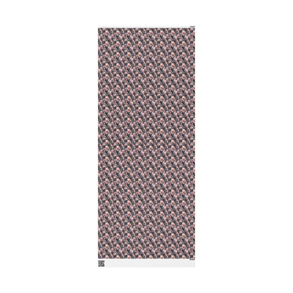 Bat Birthday & Baby Shower Wrapping Paper Creepy Cute Gift Wrap for Goth Moms Witchy Babies Pastel Goth Halloween Wrap #2