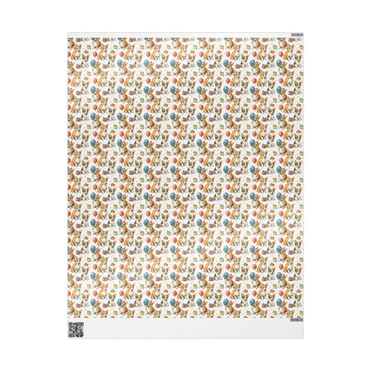 Corgi Gift Wrapping Paper for Dog Lovers | Cute Dog Mom Present Wrap for Corgi Owners, Pet Parent Birthday Gift Wrap #2
