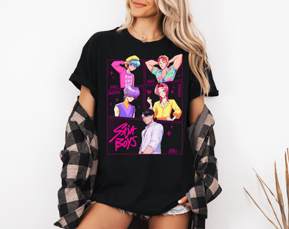 Saja Boys Boy Band Shirt, Kpop Demon Hunters Movie Shirt, Bootleg Retro Movie Shirt, Demon Hunters Merch Shirt, Gift for Her