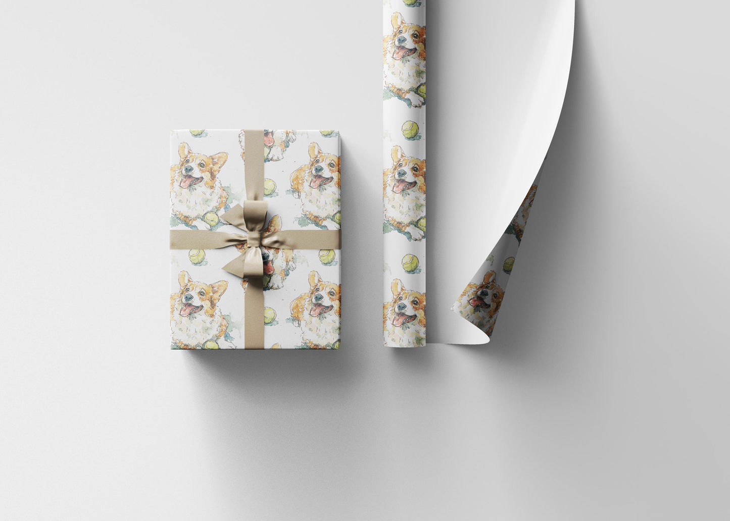 Corgi Dog Mom Gift Wrap | Adorable Wrapping Paper for Corgi Lovers, Puppy Owners, and Pet-Themed Presents #16