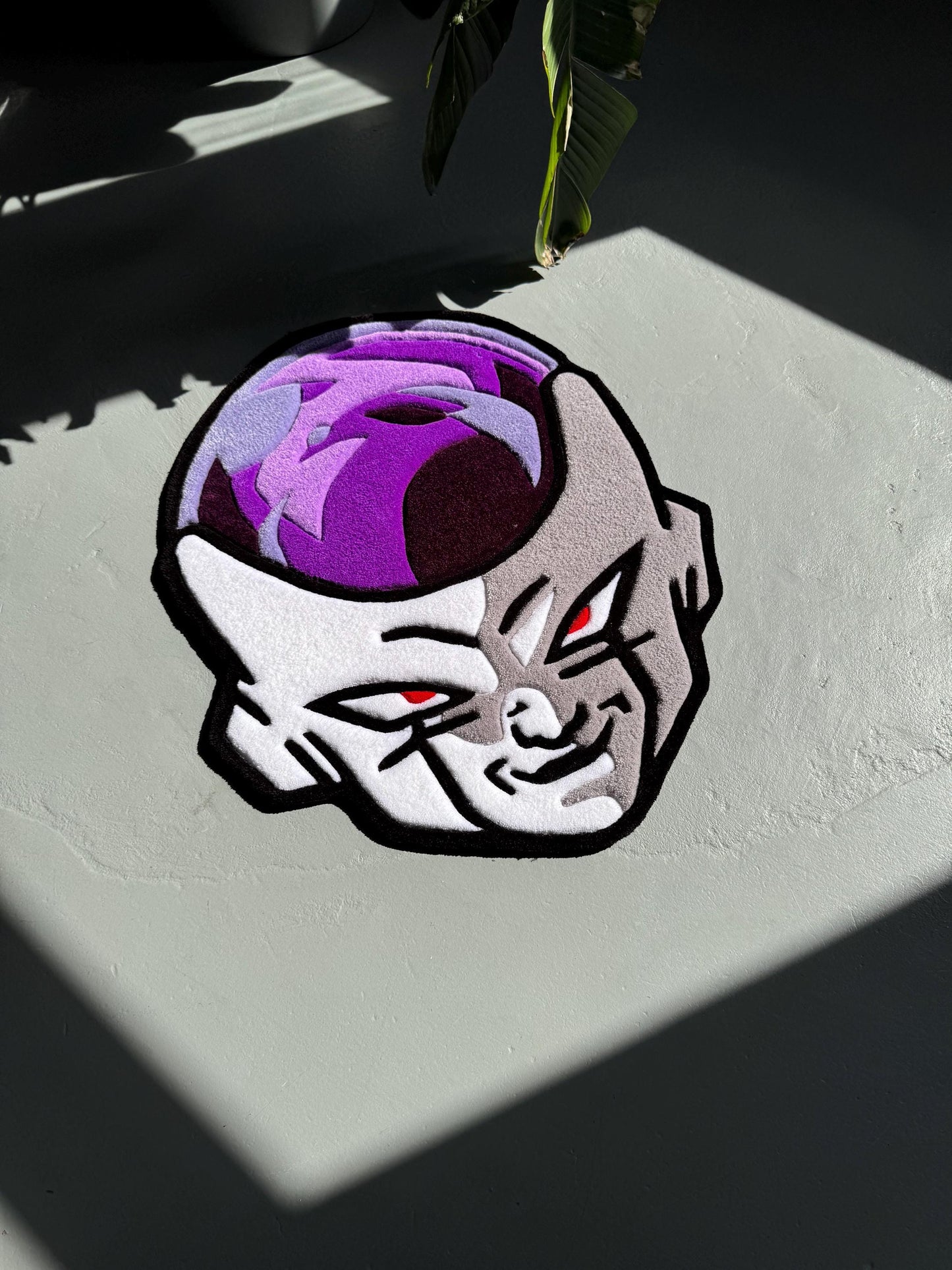 Villain-Inspired Tufted Rug: Anime Character Carpet, Gamer Gift