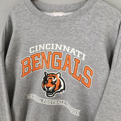 Vintage 90s Style Cincinnati Football Sweatshirt, Game Day Shirt, Cincinnati Team Football Shirt, Sunday Cincinnati, Cincinnati Football