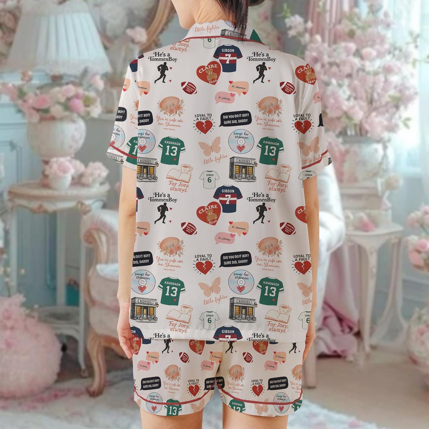 Boys of Tommen Pajama Set, Tommen College Sleepwear, Binding 13 and Keeping 13 Loungewear, Saving 6 and Redeeming 6 Pajamas, Kavanagh 13
