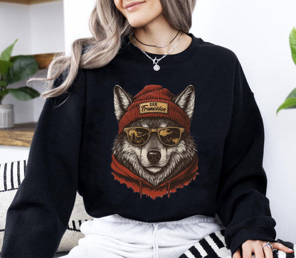 San Francisco Football Sweatshirt, Retro Sports Fan Shirt, Game Day Gift Tee, San Francisco Mascot Sweatshirt, San Francisco Football Fan