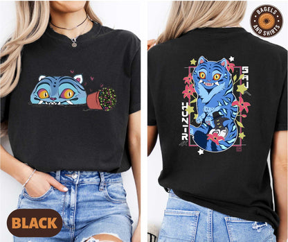 Kpop Demon Hunters Tiger Shirt, Derpy Anime Tiger T-shirt, Comfort Colors Hunter Shirt, Anime Lovers Tee, Otaku Gift Shirt, Hunter Fan Gift