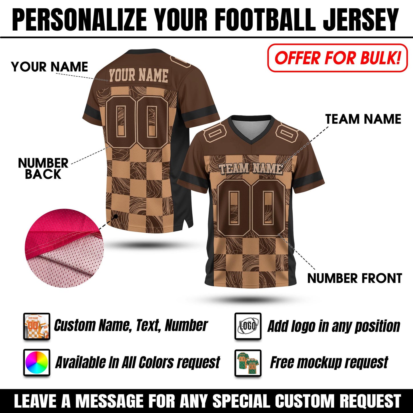 Custom Name Number Logo Football Jersey for Men Women Kids, Personalized Football Jersey Uniform  Football Fans Lovers Concert Jersey