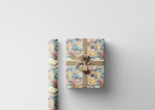 Book Lover Wrapping Paper for Readers Librarian Book Nerd Smut Reader Book Club Holiday Gift Wrap #14