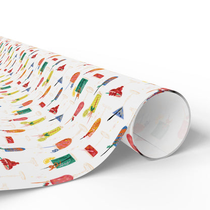 Summer Cocktail print martini Bachelorette Wrapping Paper Alcohol Gift Wrap Wine & Spirits Aperol spritz Party Italian Summer Beach Birthday