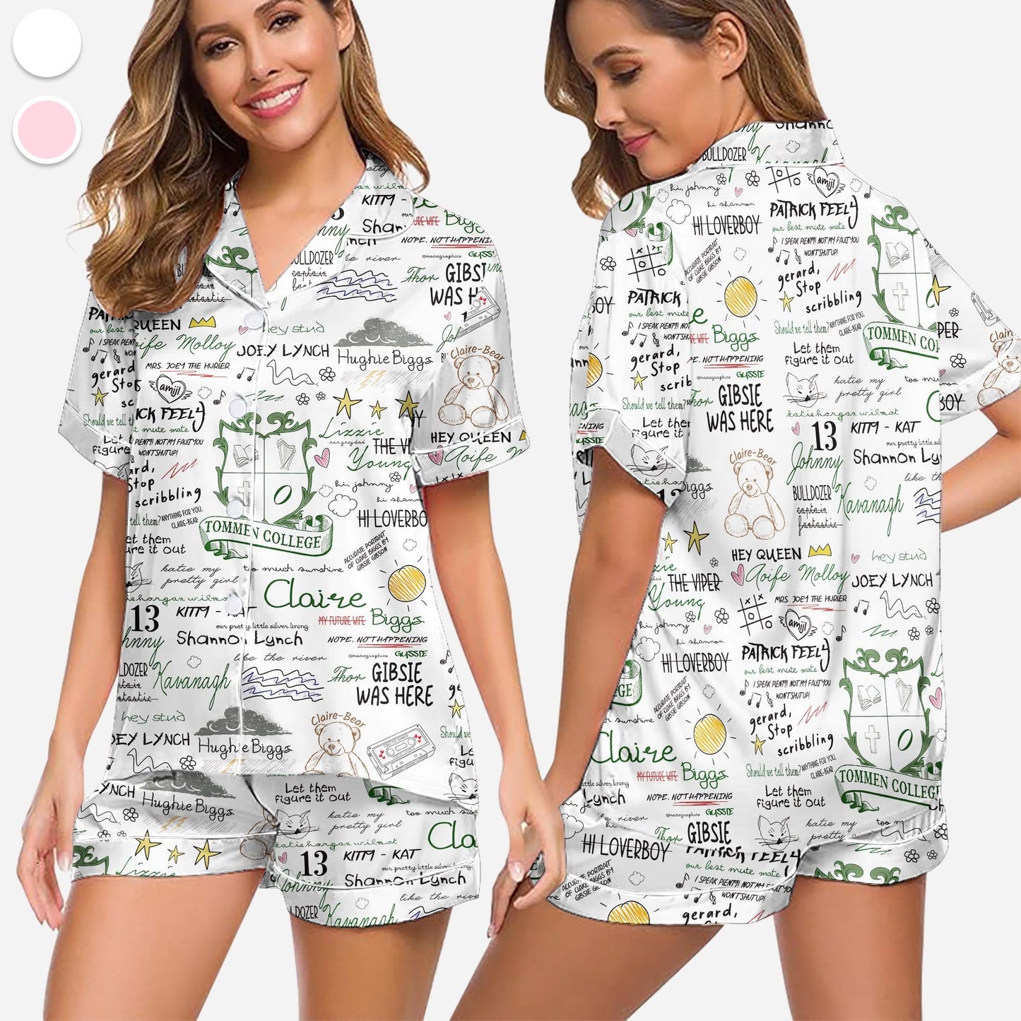 Boys Of Tommen Pajamas Set For Mom, Tommen College Pajamas, Kavanagh 13 Tumbler, Gift For Book Lover, Bookish Gift, Gift For Her
