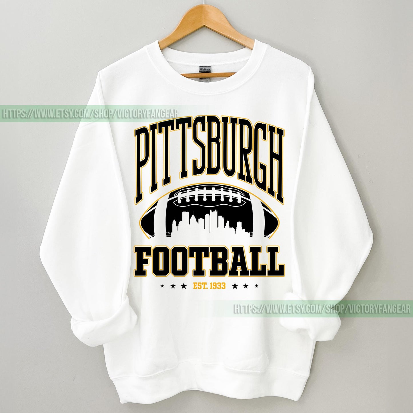 Pittsburgh Football Simple Style Shirt, Pittsburgh Sweatshirt, Graphic Tee Gift For Football Fan Sports, Game Day Shirt, Pittsburgh Fan