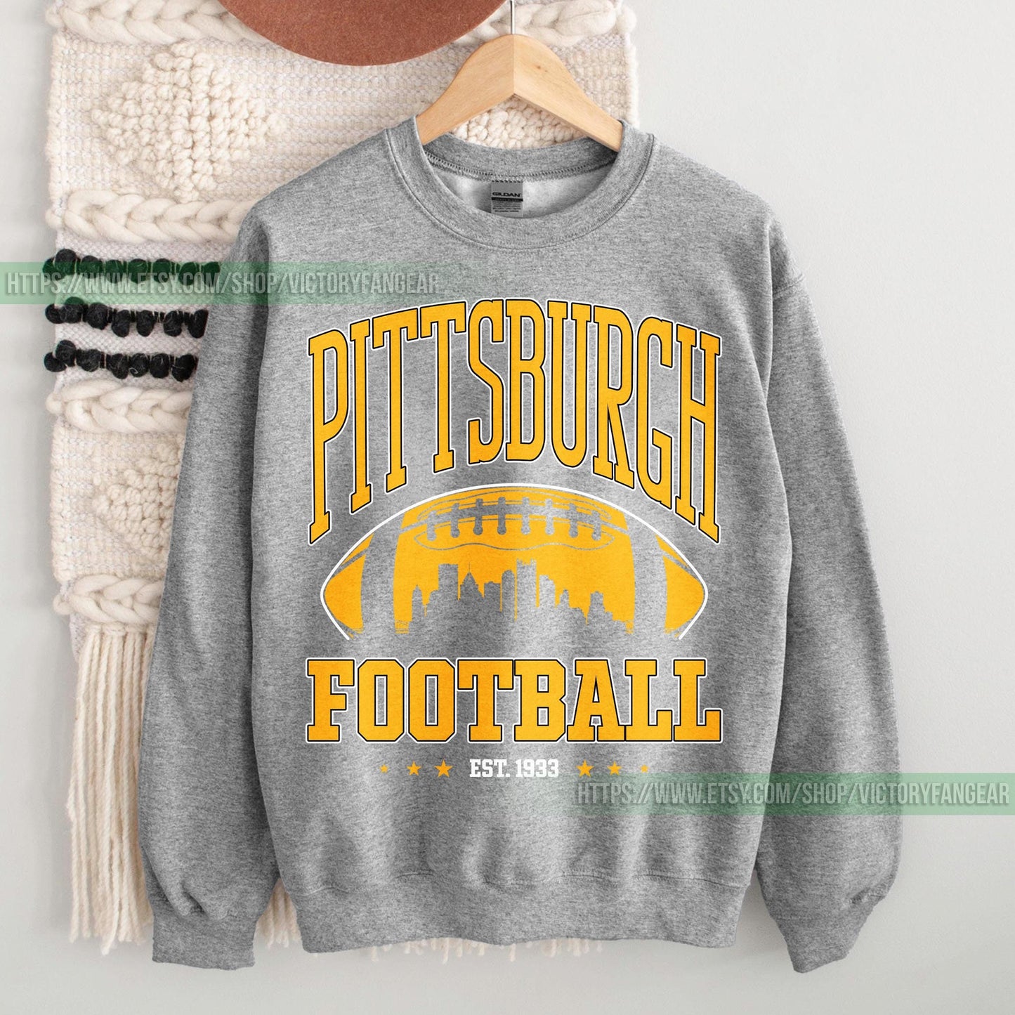 Pittsburgh Football Simple Style Shirt, Pittsburgh Sweatshirt, Graphic Tee Gift For Football Fan Sports, Game Day Shirt, Pittsburgh Fan