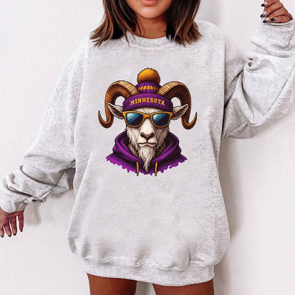 Minnesota Football Sweatshirt, Minnesota Football Game Day, Vintage Style Minnesota Football shirt, Sunday Football,Purple and Gold Shirt