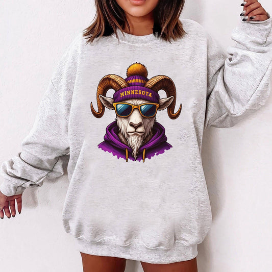 Minnesota Football Sweatshirt, Minnesota Football Game Day, Vintage Style Minnesota Football shirt, Sunday Football,Purple and Gold Shirt