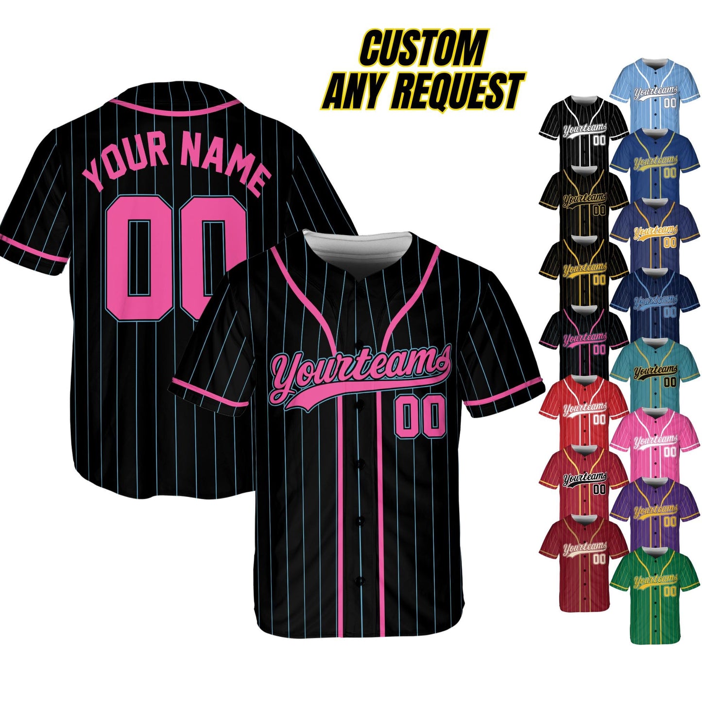 Personalized Team Name And Number Baseball Jersey,Custom Baseball Jersey Shirt,Baseball Jersey Uniform For Baseball Fans Baseball Lovers B24
