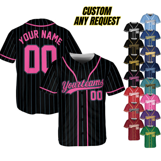 Personalized Team Name And Number Baseball Jersey,Custom Baseball Jersey Shirt,Baseball Jersey Uniform For Baseball Fans Baseball Lovers B24