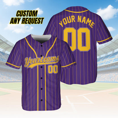 Personalized Team Name And Number Baseball Jersey,Custom Baseball Jersey Shirt,Baseball Jersey Uniform For Baseball Fans Baseball Lovers B24