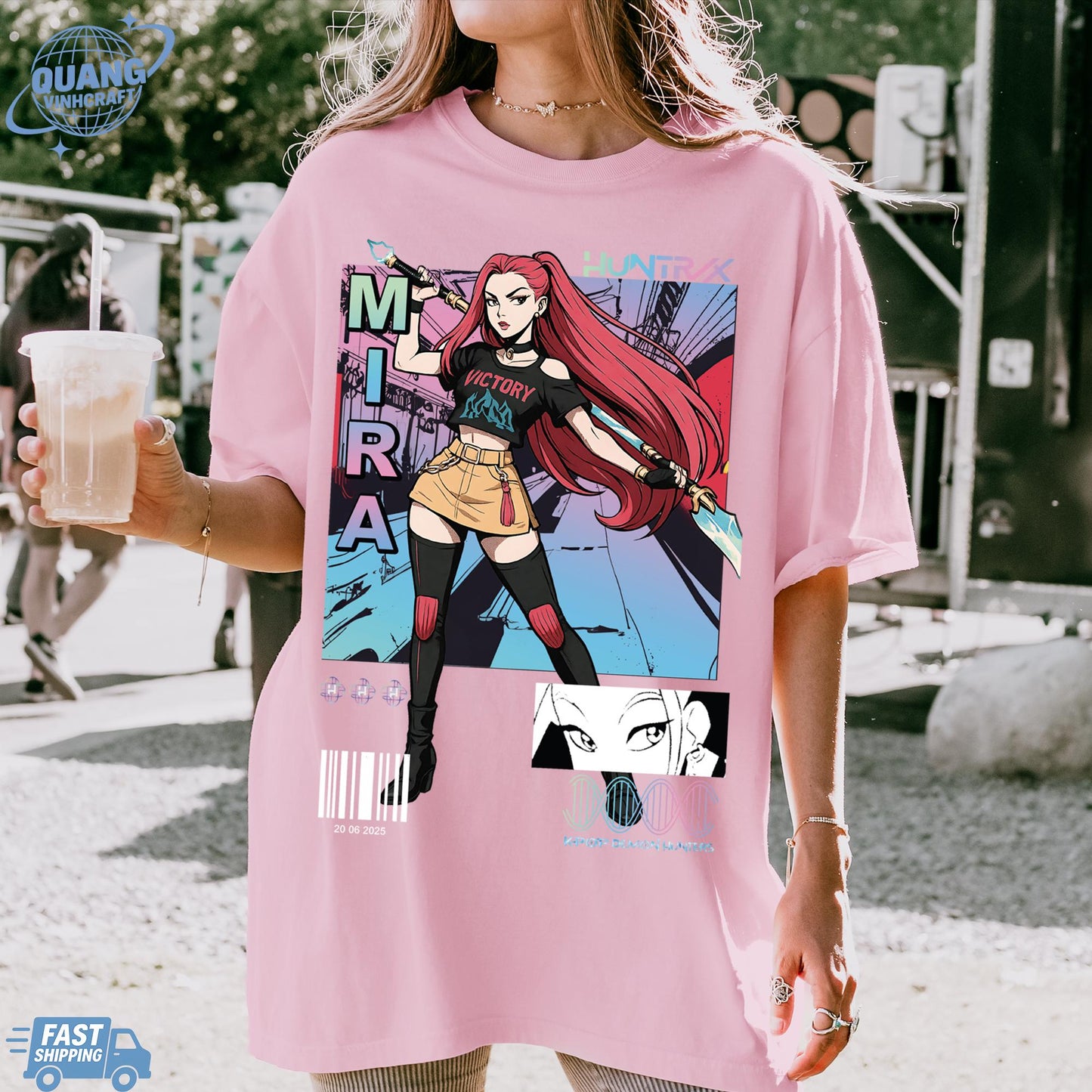 Mira Huntrix Demon Hunters T Shirts, Huntrix Girls Tshirt, Demon Hunter Merch, Gift for Kpop Fan, Derpy Tiger Shirt, Sussy
