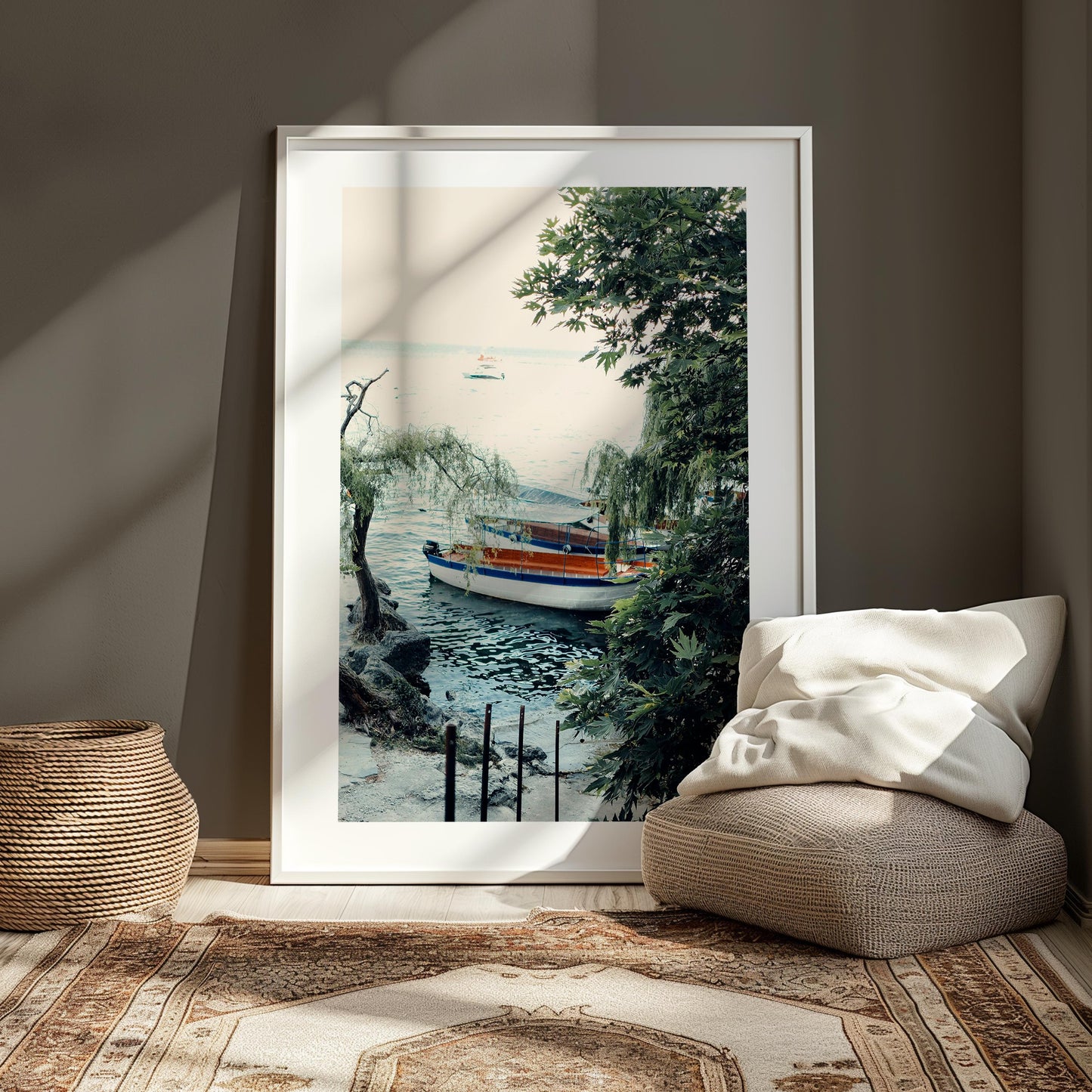 Sailing Boat Photography Print: Scenic Summer Wall Art
