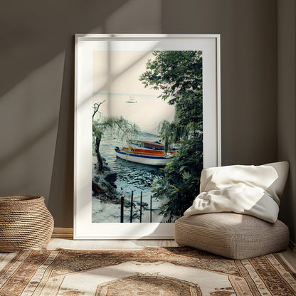 Sailing Boat Photography Print: Scenic Summer Wall Art