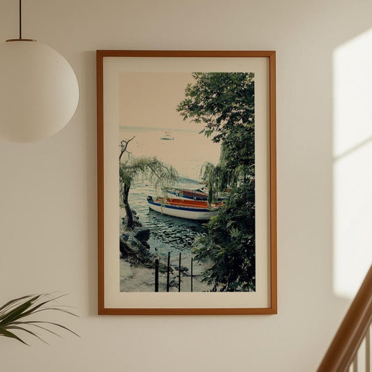 Sailing Boat Photography Print: Scenic Summer Wall Art