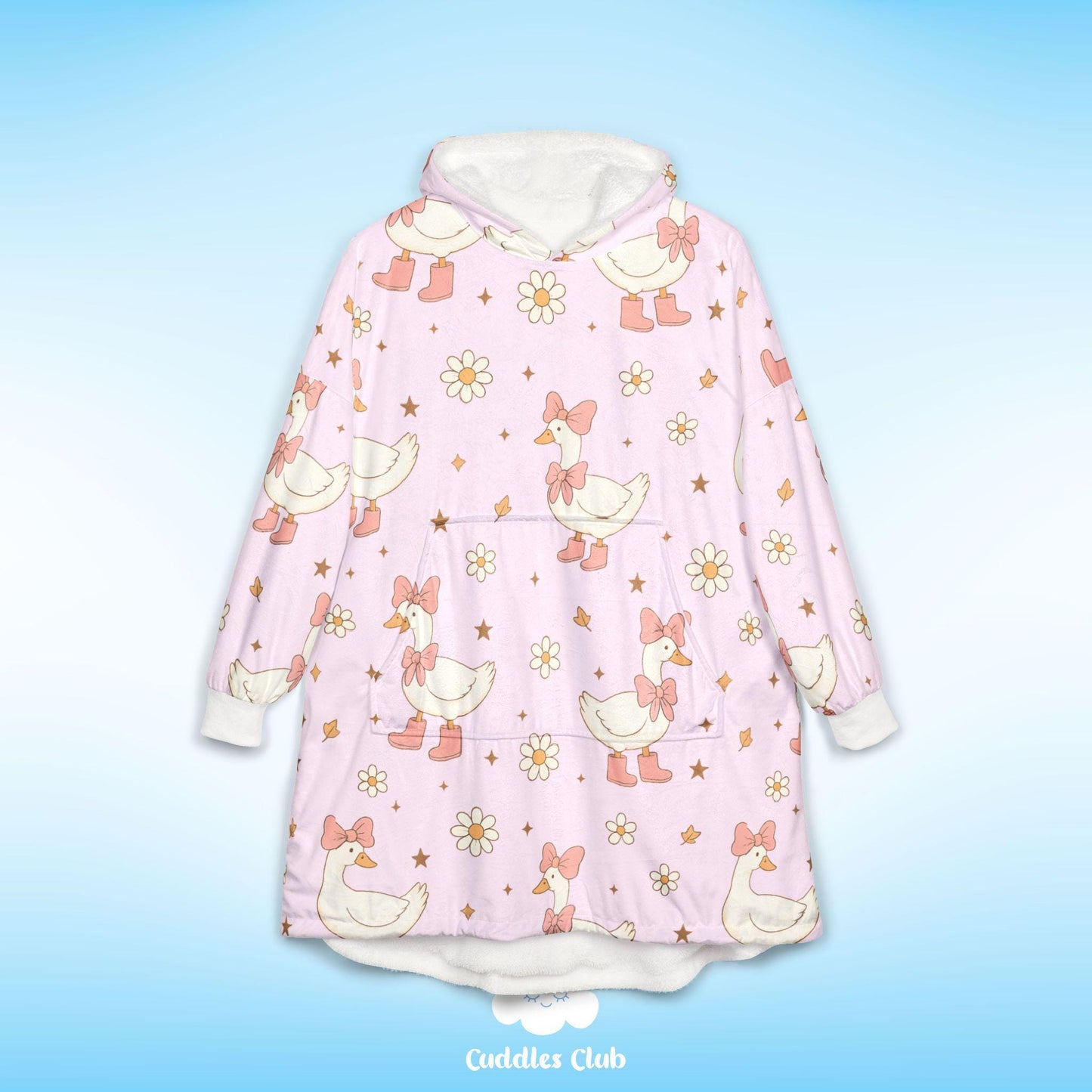 Coquette Silly Goose Hooded Blanket