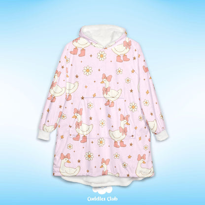 Coquette Silly Goose Hooded Blanket