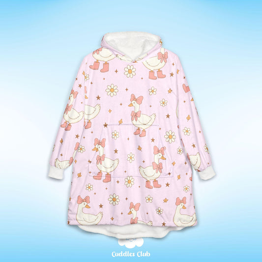 Coquette Silly Goose Hooded Blanket