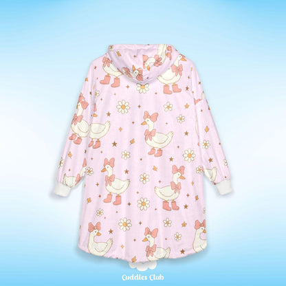 Coquette Silly Goose Hooded Blanket