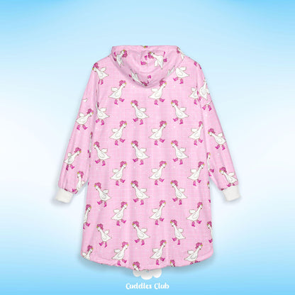 Pastel Silly Goose Hooded Blanket