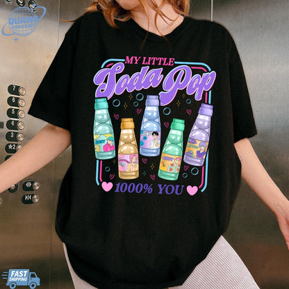 Saja Boys Soda Pop KPDH Comfort Colors Shirt, Saja Boys Huntrix PIN, Kpop Demon Boy Band Inspired Shirt, Kpop Movie Apparel, Jinu Tee