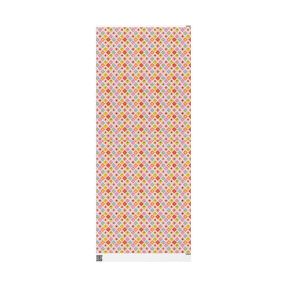 Tropical fruits Wrapping Paper Coconut girl Hibiscus Beach Exotic fruits Lemon Hawaii Birthday bachelorette ocean coastal wedding wrapping