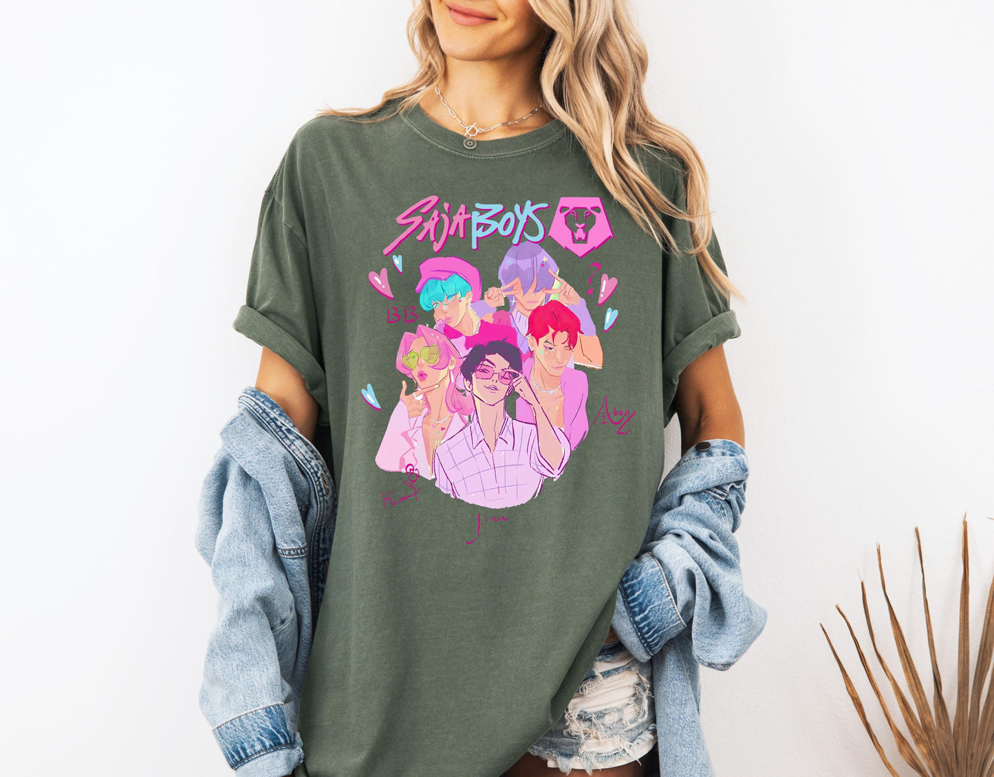 Saja Boys Boy Band Shirt, Kpop Demon Hunters Movie Shirt, Bootleg Retro Movie Shirt, Demon Hunters Merch Shirt, Kpop Saja Boys Shirt