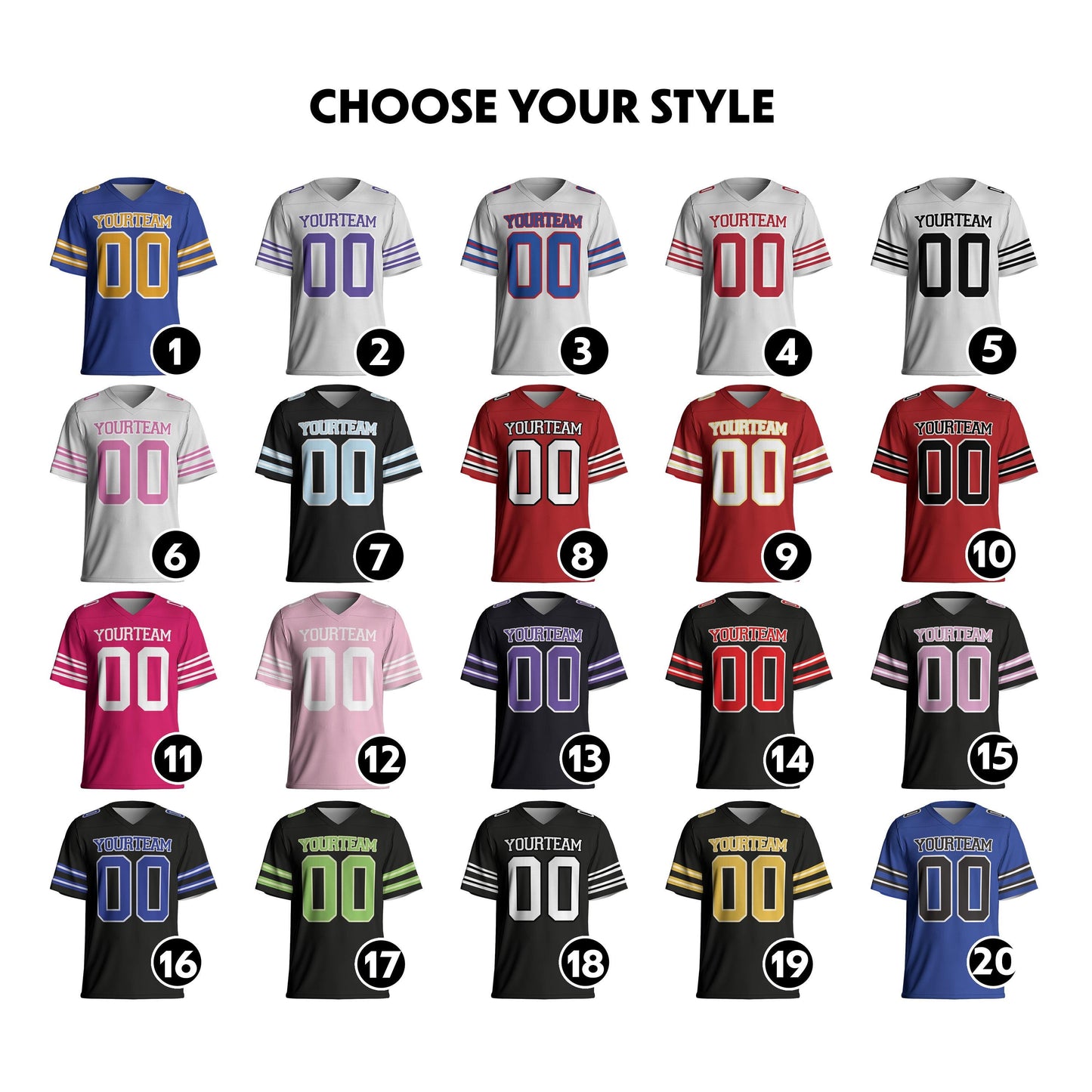 Personalized Team Name Number Football Jersey Shirt For Adult Kid, Personalized Football Jersey Shirt, Game Day Outfit For Football Lovers