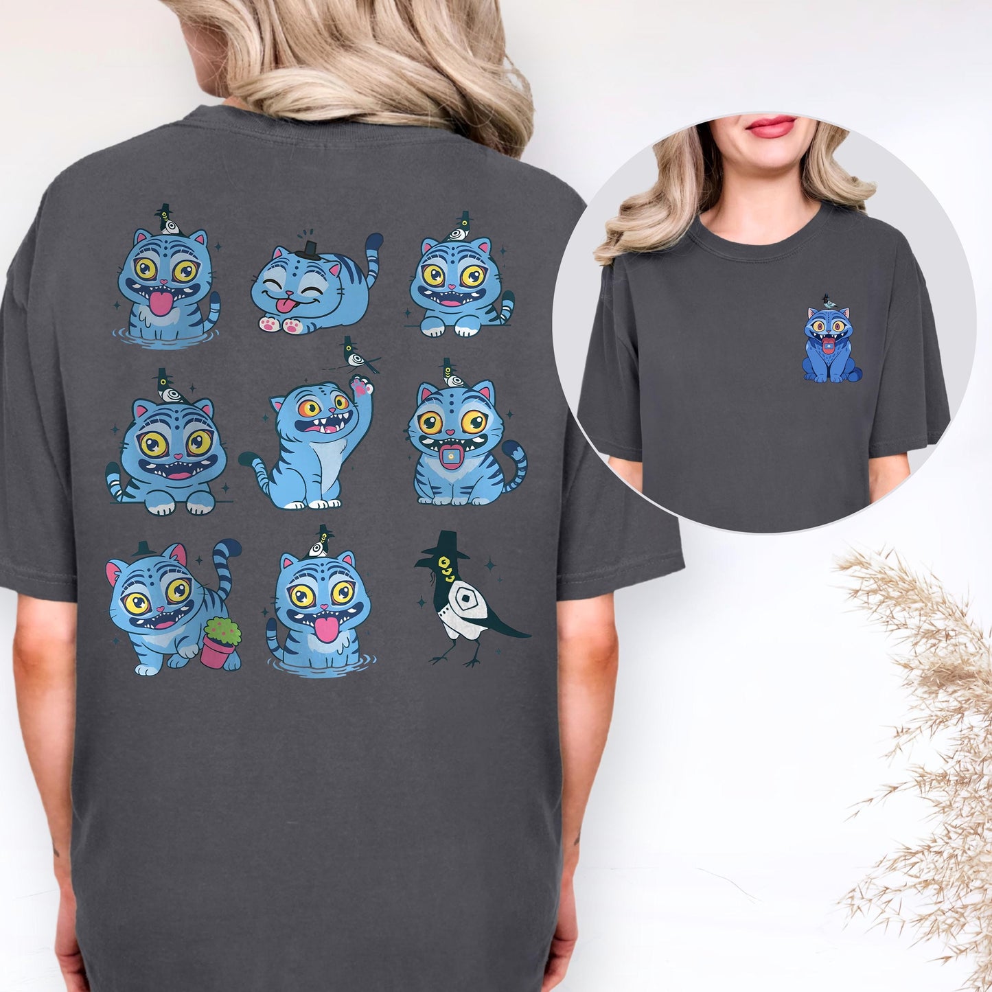 Kpop Demon Hunters Tiger Comfort Colors Shirt, Demon Hunter Tiger Tee, Kpop Huntrix Pin Shirt, Jinu Manga Shirt, Saja Girls Fan, Anime Shirt