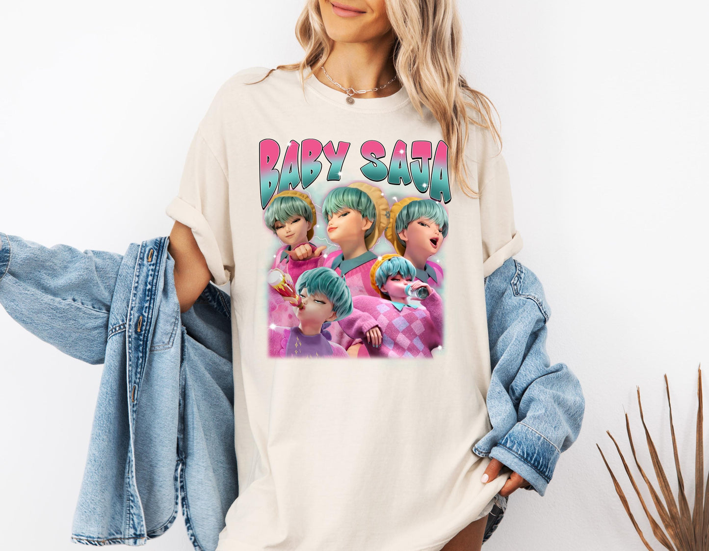 Retro Baby Saja Bootleg Shirt: Comfort Tee, Kpop Fan Gift