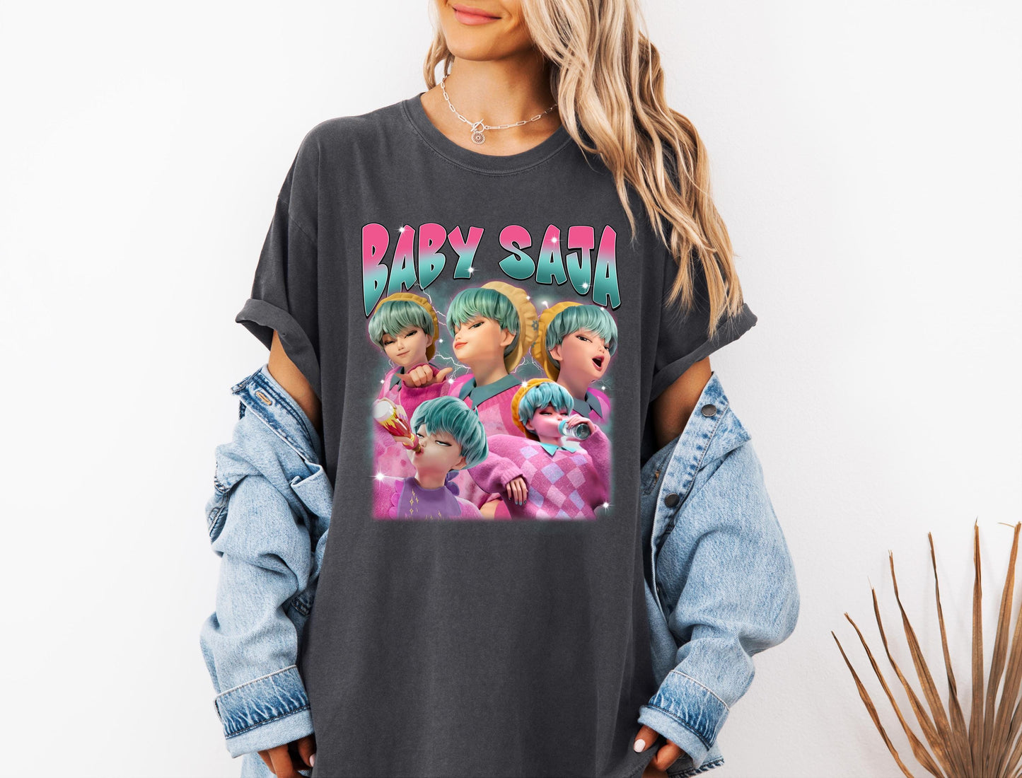 Retro Baby Saja Bootleg Shirt: Comfort Tee, Kpop Fan Gift