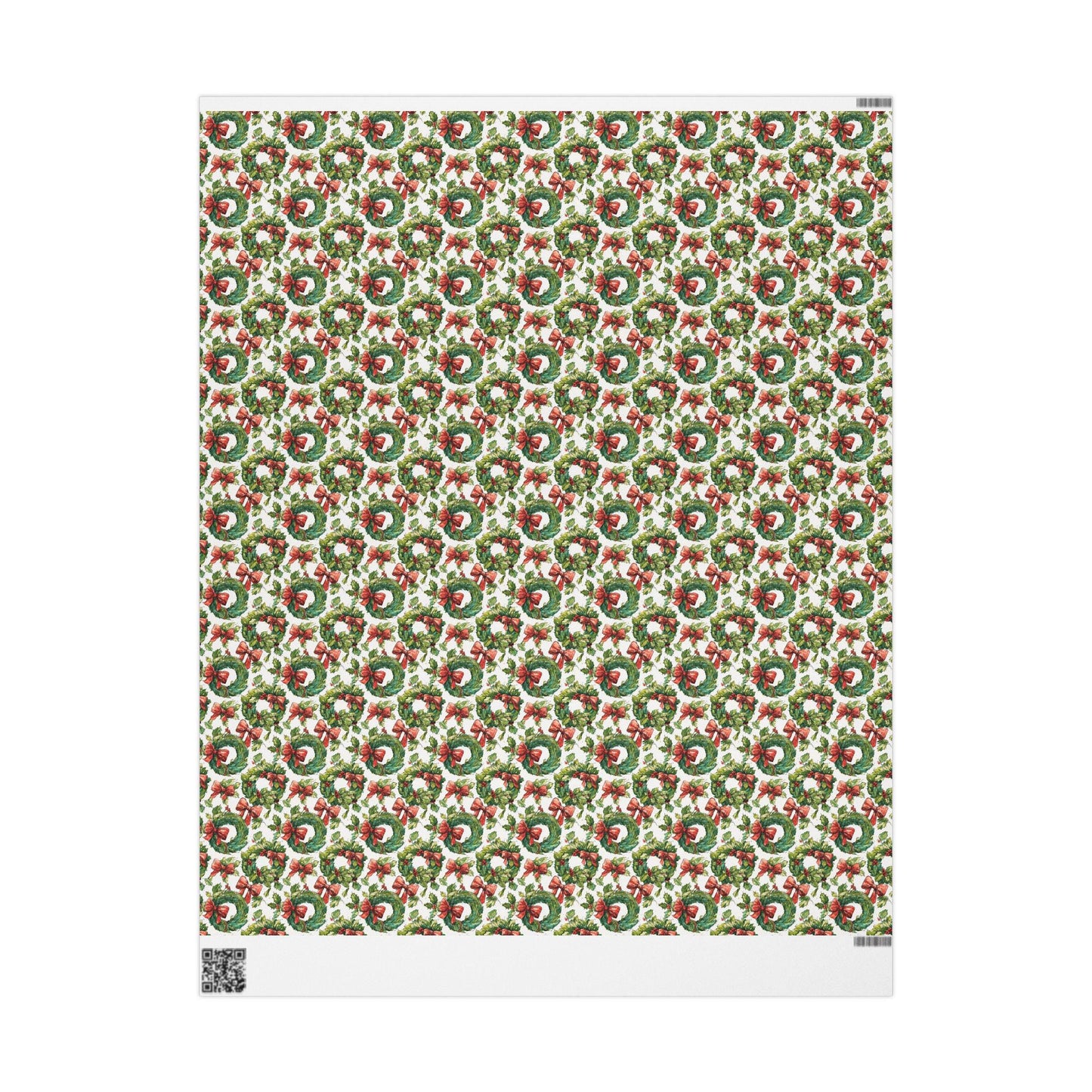 Christmas Wrapping Paper Roll, Vintage Retro Holiday Wrap, Custom Gift Paper with Swedish Christmas Design #3