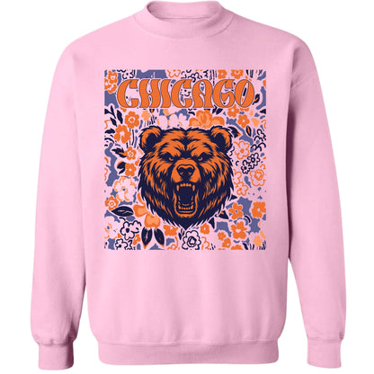 Minnesota Team Mascot Shirt, Floral Spirit Mascot Sweatshirt, Game Day Tee, Abstract Flower Football Sports Shirt, Cheerleader Gift Shirt