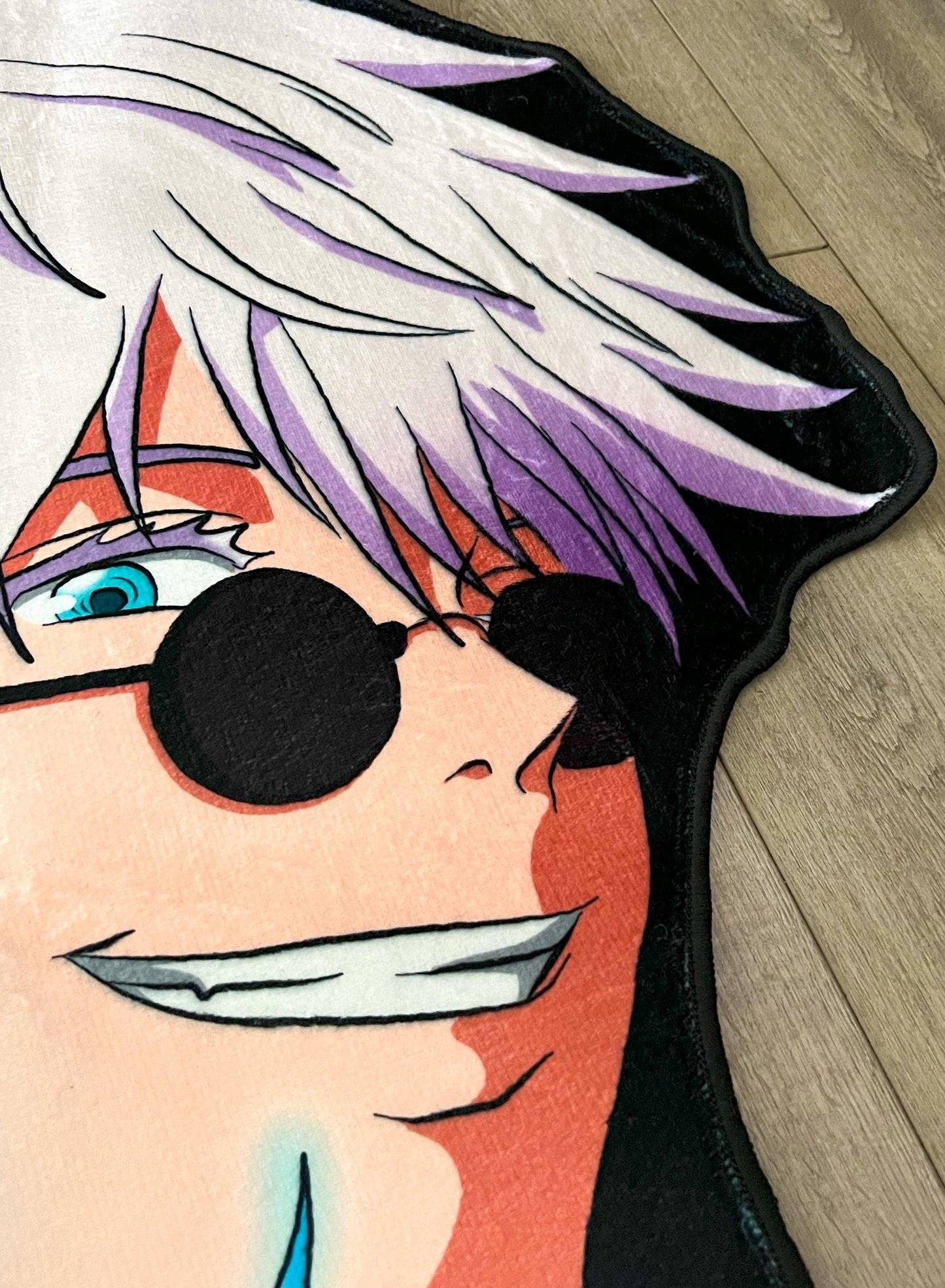 Anime Rug, Soft Polyester Floor Mat Carpet, Custom Anime Decor Gift