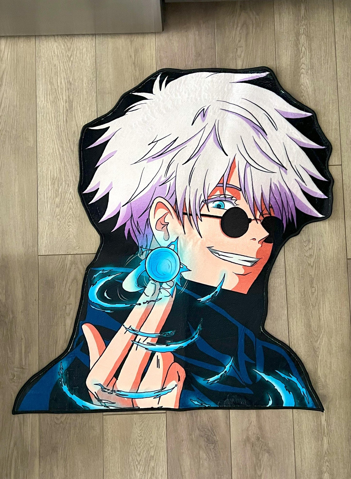 Anime Rug, Soft Polyester Floor Mat Carpet, Custom Anime Decor Gift