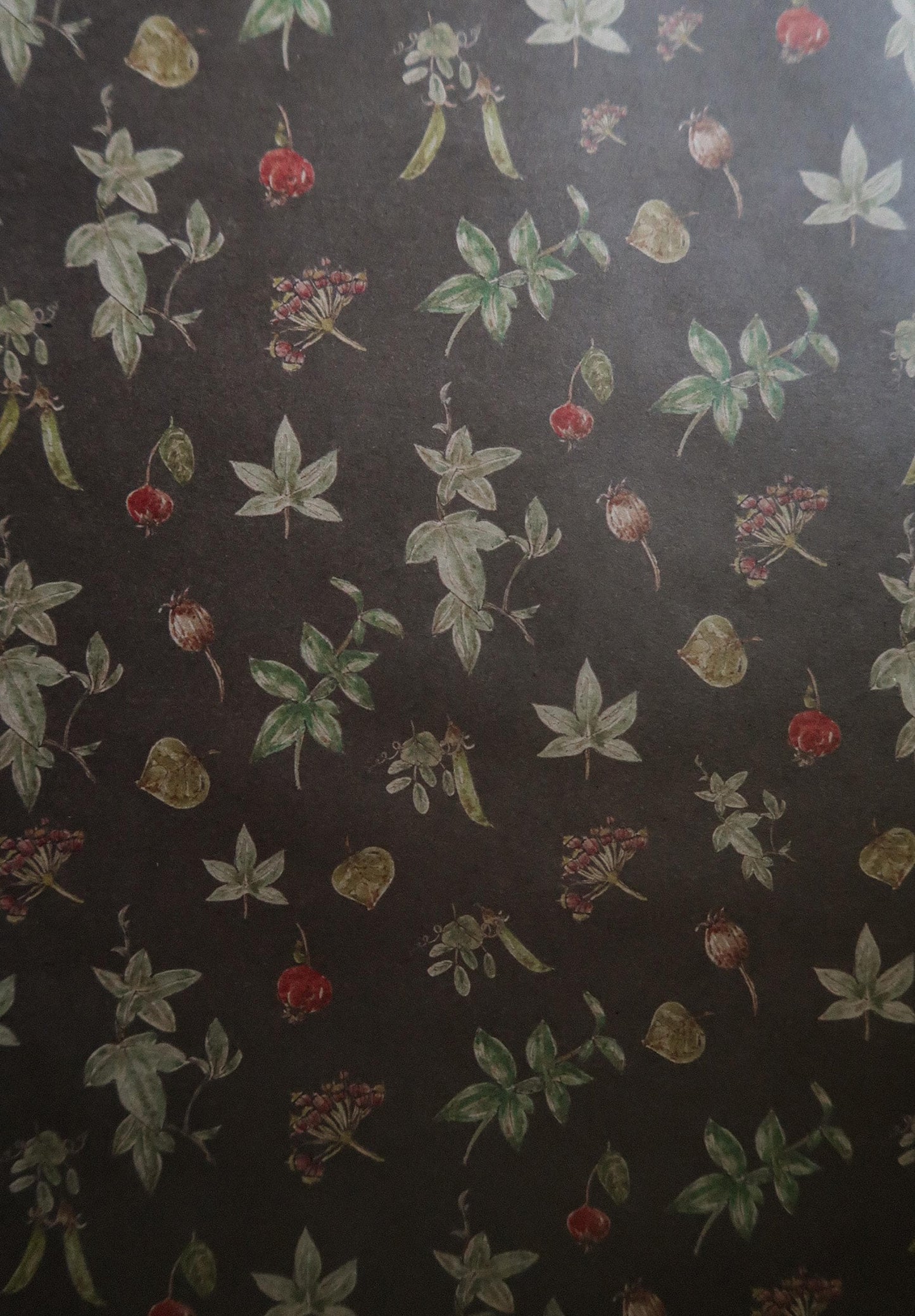 Botanical kraft Wrapping paper, Gift Wrap, Wrapping, Floral Gift Warp, Wrapping paper, gift paper, floral wrapping paper, recycled paper