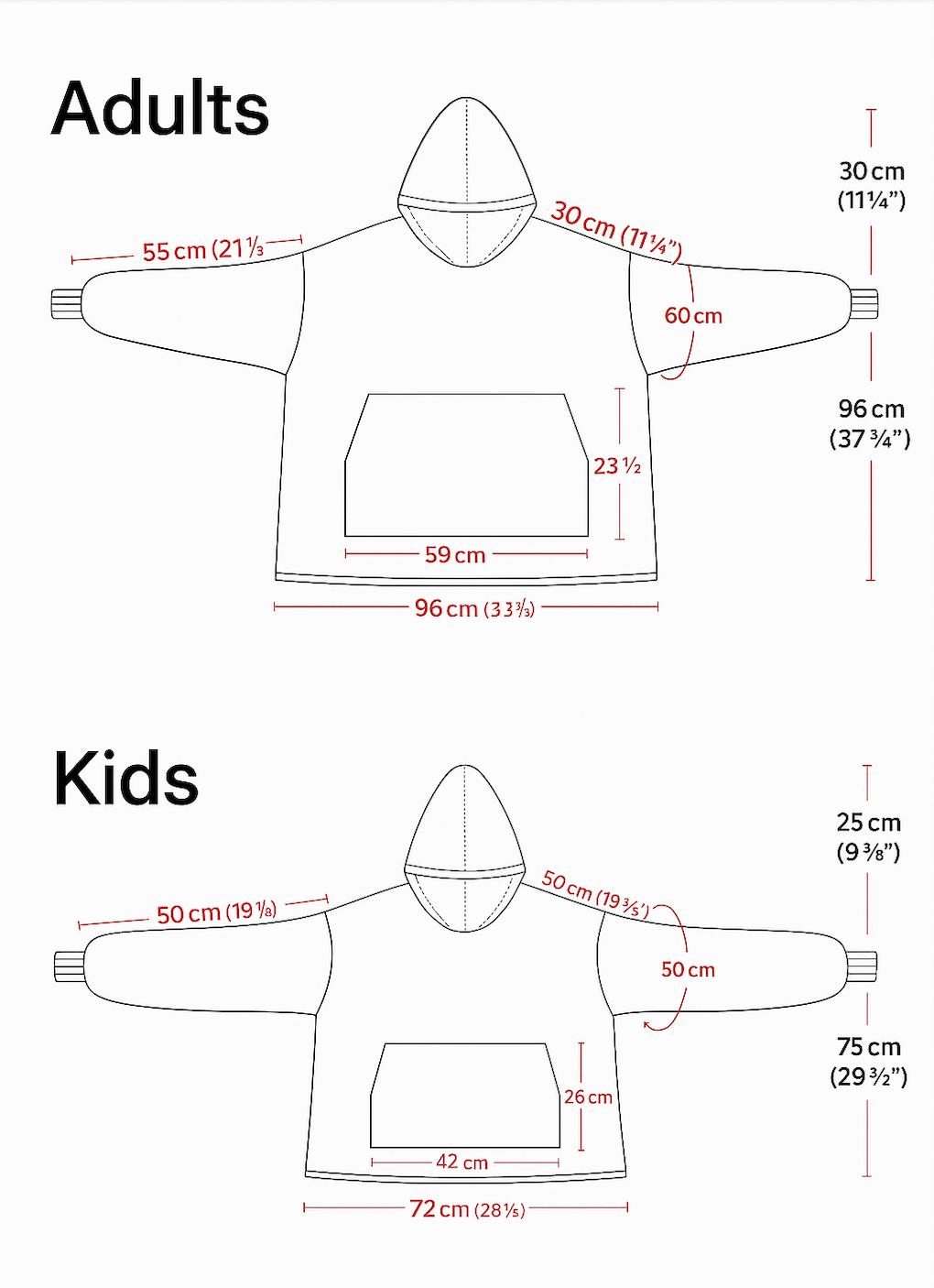 Gengar Oversized Blanket Hoodie – Glow-Inspired Sherpa Hoodie for Adults & Kids