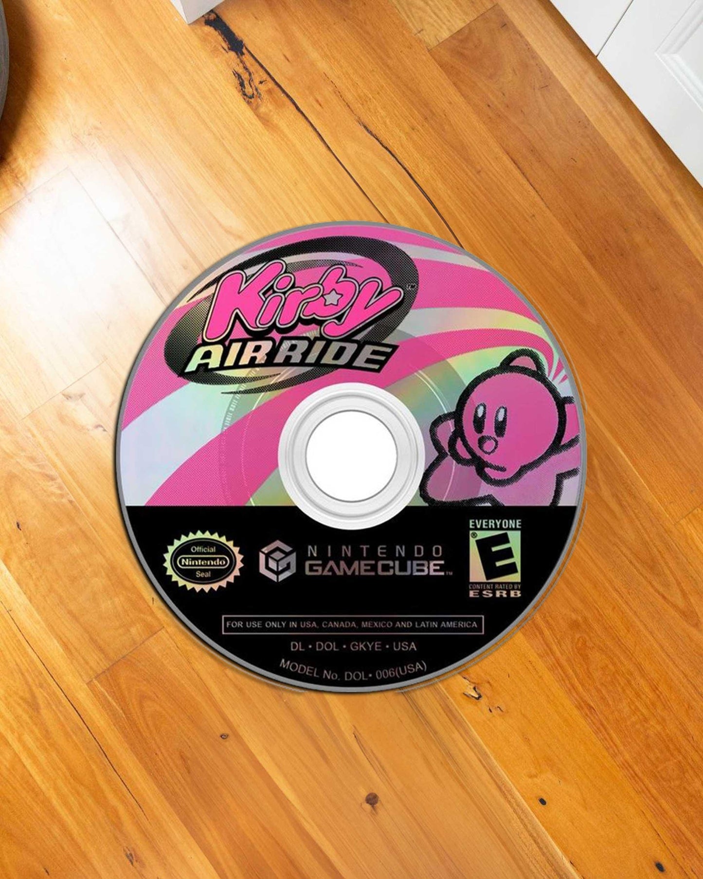 Kirby rug,Kirby Rug,Girl Room Decor,Pink Room Decor,cute kirby rug,Kids Room Decor, Kirby Decor,Video Game Rug,Kids Gift,Kirby CD,custom rug